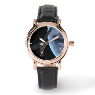 Montre Juno Spacecraft Pendant Son Vol Sur Terre