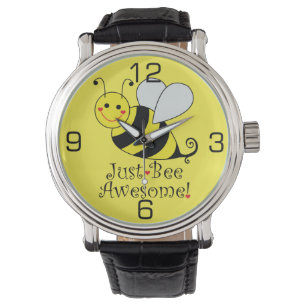 Montre Juste Avoir Awesome mignon Bumble Jaune Bee