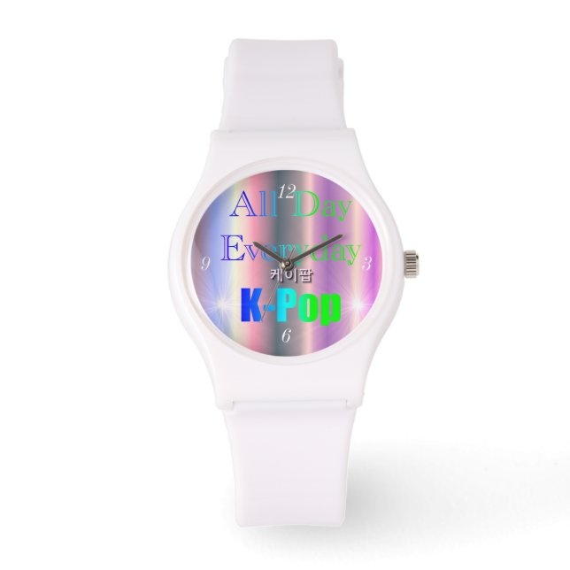 Montre K-Pop quotidien toute la journée (Recto)