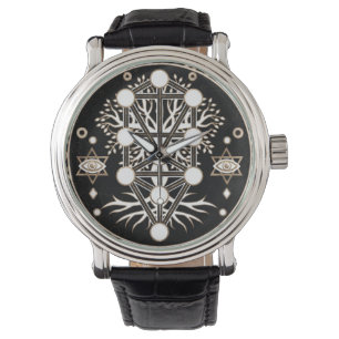 Montre Kabbalah L'Arbre de la Vie La Géométrie Sacrée
