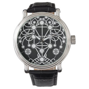 Montre Kabbalah L'Arbre de la Vie La Géométrie Sacrée