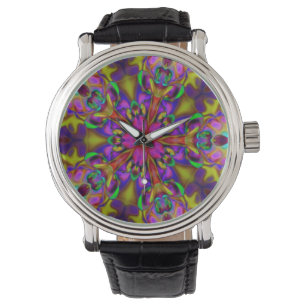 Montre Kaleidoscope Apophysis Art Fractal - II