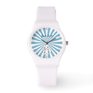 Montre Kawaii Bunny sur la coutume de l'accolade