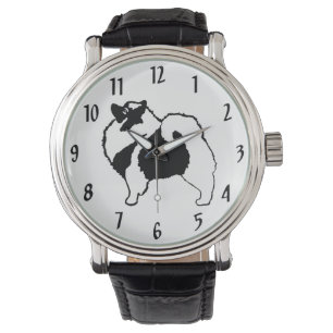 Montre Keeshond Graphics - Cute Original Chig Art