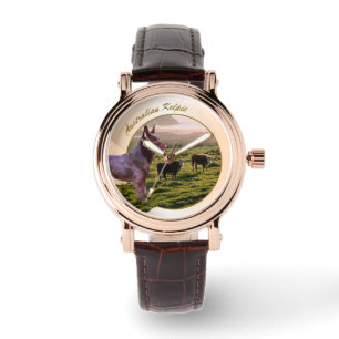 Montre Kelpie Dog Art australien