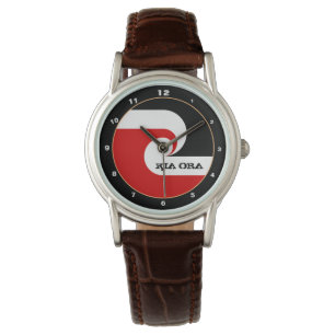 Montre Kia Ora & Maori Drapeau Nouvelle-Zélande mode / s