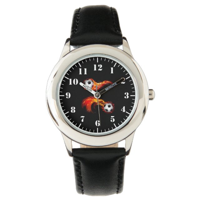 Montre Kids Classic Watch-Soccer Balls (devant)