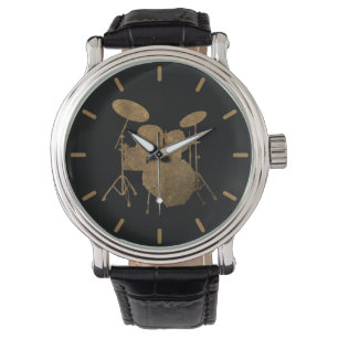 Montre Kit tambour tambour cool Rock & Roll Music Drummin