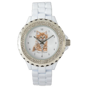 Montre Kitten Watch Cadeau Sweet Baby Chat