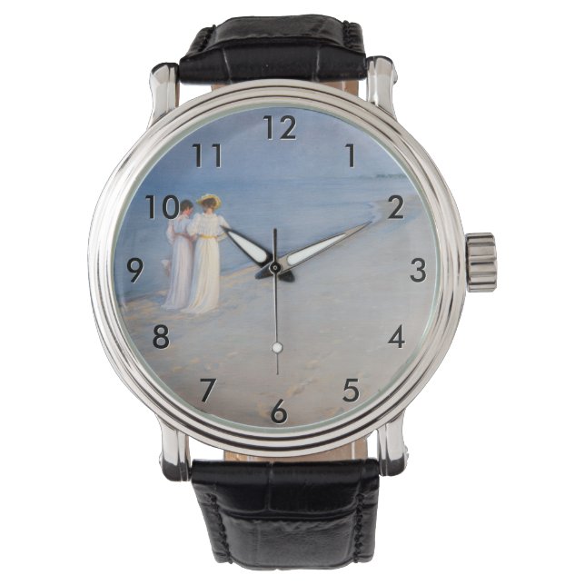 Montre Kroyer - Soirée d'été sur Skagen Beach (devant)