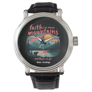 Montre La foi peut déplacer les montagnes Matthieu 17:20