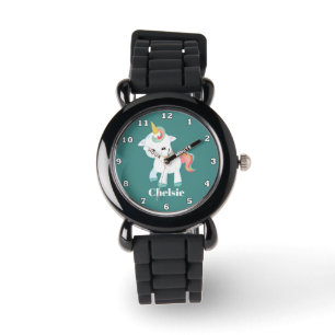 Montre La licorne d'imaginaire ajoutent les filles