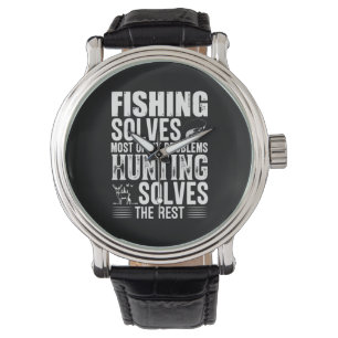 Montre La Pêche Fisher Résout La Plupart De Mes Problèmes