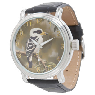 Montre La peinture australienne Kookaburra,