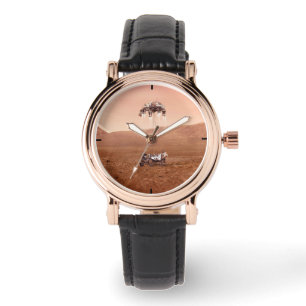 Montre La Persévérance Arrive En Toute Sécurité Sur Mars.