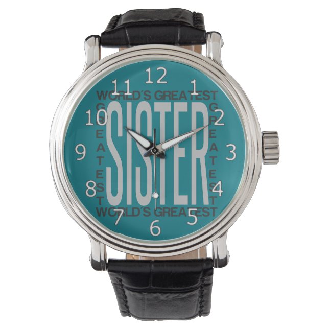 Montre La plus grande soeur du monde (devant)