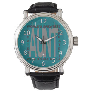 Montre La plus grande tante des mondes