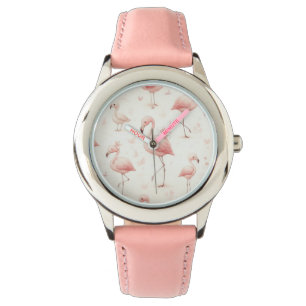 Montre La plus mignonne troupe de flamants roses