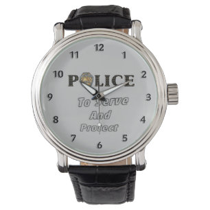 Montre La police se protège et sert