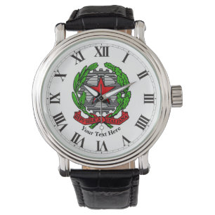 Montre La République italienne personnalisent