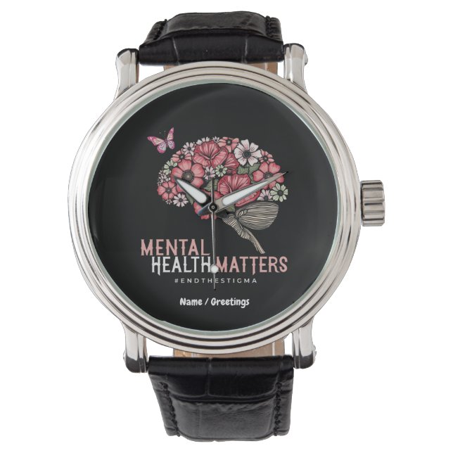 Montre La Santé Mentale, Les Problèmes De La Stigmatisati (devant)