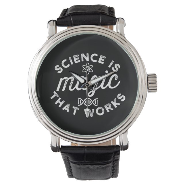 MONTRE LA SCIENCE EST UNE MAGIE QUI FONCTIONNE (devant)
