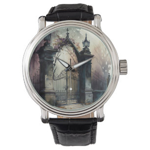 Montre La série de portes du cimetière gothique 12