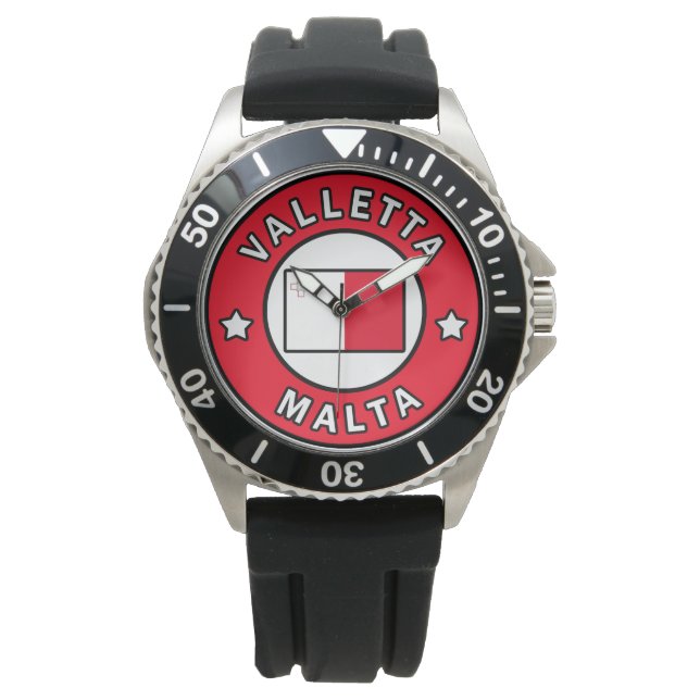 Montre La Valette Malte (devant)