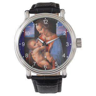 Montre La Vierge Marie allaite Le Christ Enfant-324