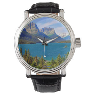Montre Lac st. Mary, parc national de glacier, Montana
