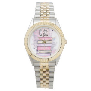 Montre Lady Boss Books et Mug
