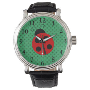 Montre Ladybug avec design Pois