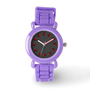 Montre Ladybug Watch mignonne Ladybird Wrist Watch Bug Gi