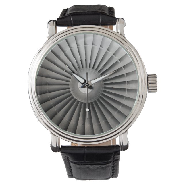 Montre Lames de ventilateur du moteur à réaction (devant)