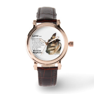 Montre L'Amour Est Un Berger Allemand Cadeaux