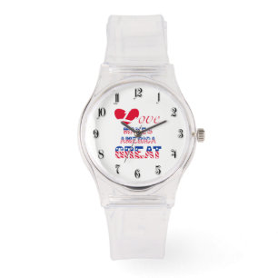 Montre L'amour rend l'Amérique grande