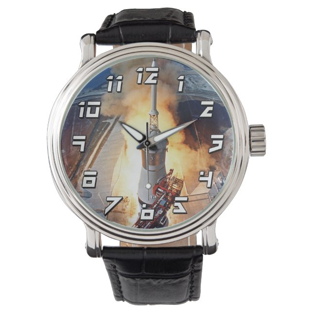 Montre Lancement de la fusée d'atterrissage Apollo 11 de  (devant)