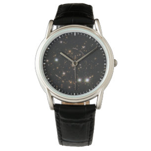 Montre L'Arc Sunburst Dans Un Gros Cluster Galaxy