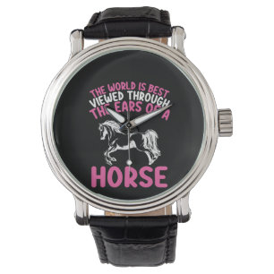 Montre L'Art Cheval Le Monde Est Le Mieux Vu.