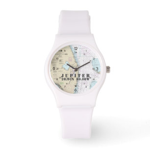 Montre Latitude et Longitude Sud Floride Nautique