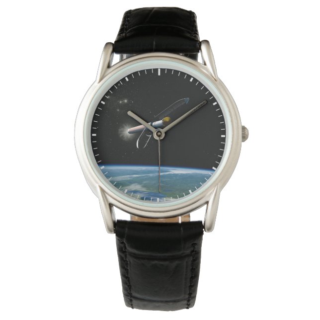 Montre L'Atlas V541 Lance Le Véhicule En Orbite. (devant)
