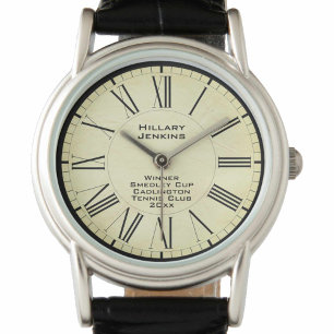 Montre Lauréate du concours de tennis féminin