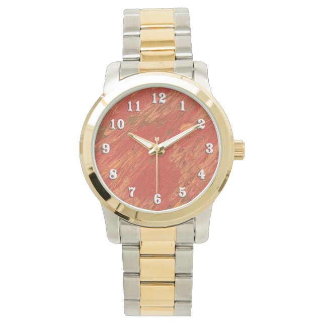 Montre Lave de corail (devant)