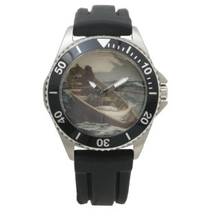Montre L'avertissement de brouillard (par Winslow Homer)