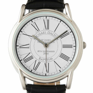 Montre Le baptême à l'église Regarder personnalisé