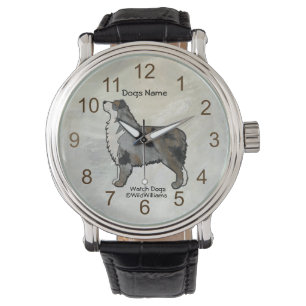 Montre Le berger australien "Watch Dog"