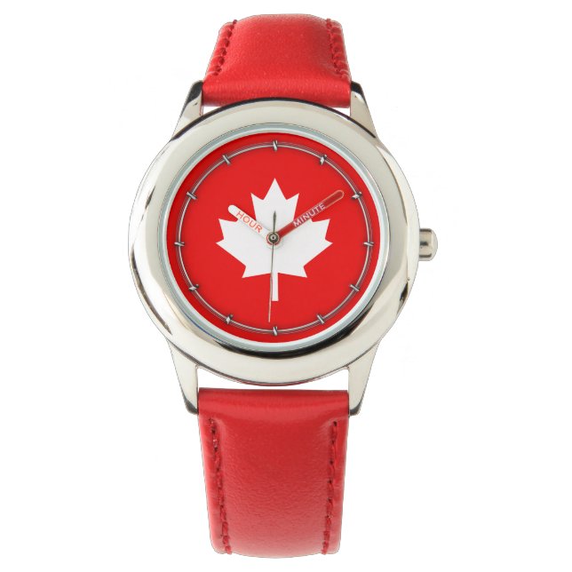 Montre Le Canada A Établi 1867 Anniversaire 150 Ans (devant)