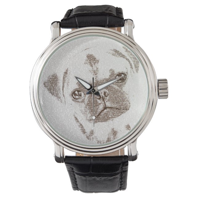 Montre Le Carlin intellectuel (devant)