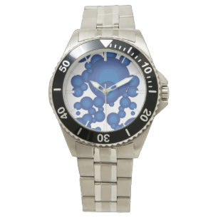 Montre Le cercle de style de l'année Blue 70's