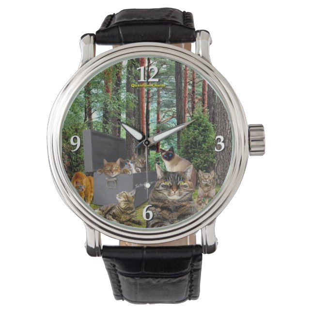 Montre Le chat de Schrodinger (devant)